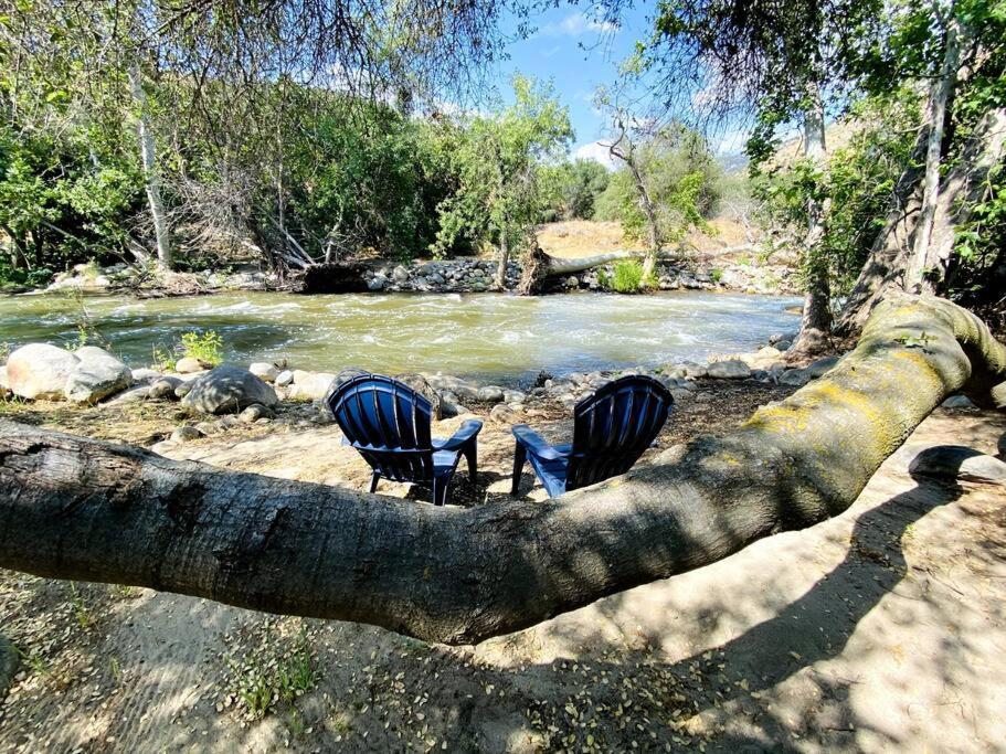 ת'רי ריברס Sequoia Cabin By The River מראה חיצוני תמונה